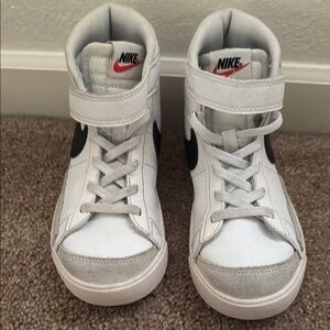 Nike White High-Top Sneakers